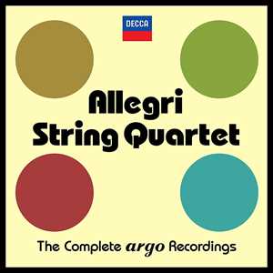 CD The Complete Argo Recordings Allegri String Quartet