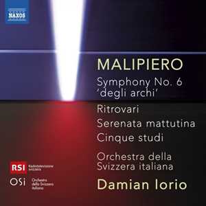CD Sinfonia n.6 Gian Francesco Malipiero Orchestra della Svizzera Italiana Damian Iorio