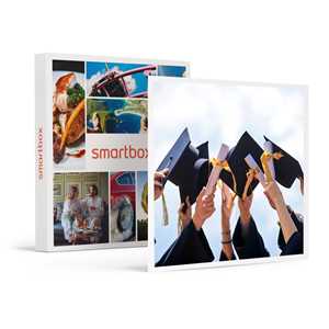 Idee regalo SMARTBOX - Complimenti per la tua laurea! 1 soggiorno, 1 cena, 1 pausa relax o 1 avventura per 2 persone - Cofanetto regalo Smartbox