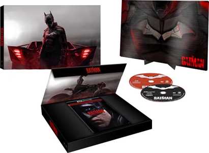 Film The Batman. Batarang Edition (Blu-ray + Blu-ray Ultra HD 4K) Matt Reeves