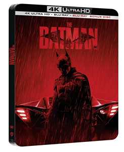 Film The Batman. Steelbook SOS (Blu-ray + Blu-ray Ultra HD 4K) Matt Reeves