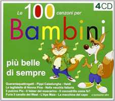 CD 100 Canzoni per bambini più belle 