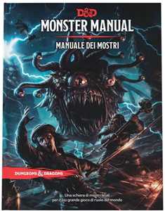 Giocattolo D&D Dungeons & Dragons Next Monster Manual Hc. In italiano Wizards of the Coast