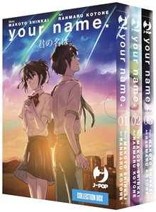 Libro Your name. Collection box. Vol. 1-3 Makoto Shinkai Ranmaru Kotone