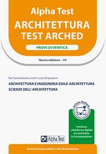 Libro Alpha Test Architettura. Prove di verifica Stefano Bertocchi Massimiliano Bianchini Giuseppe Vottari